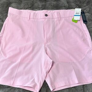 Original Penguin Light Pink Flat Front Shorts